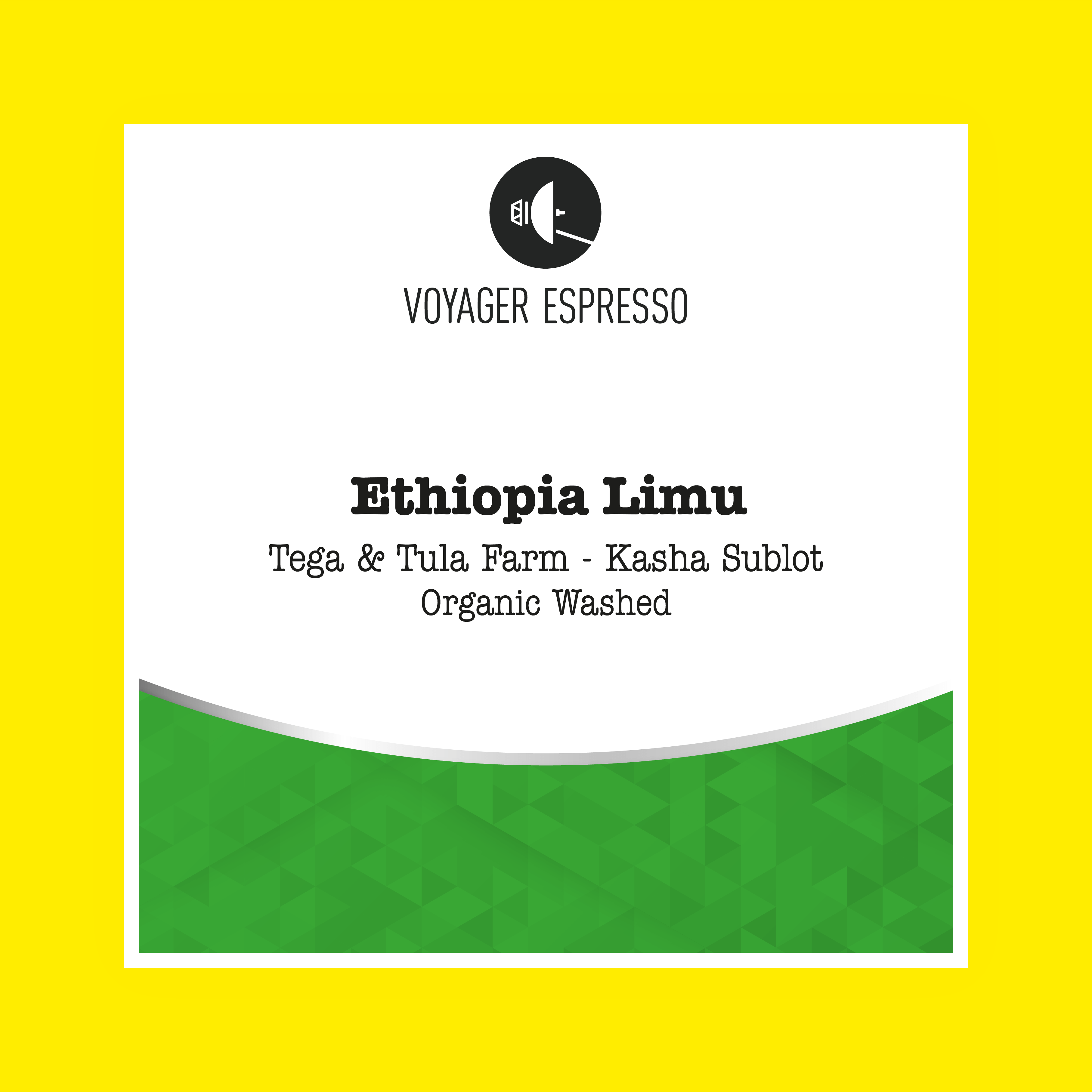 Ethiopia Tega & Tula- Limu Washed Organic